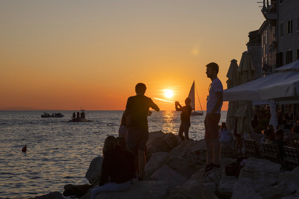 Virus Outbreak Croatia Tourism
